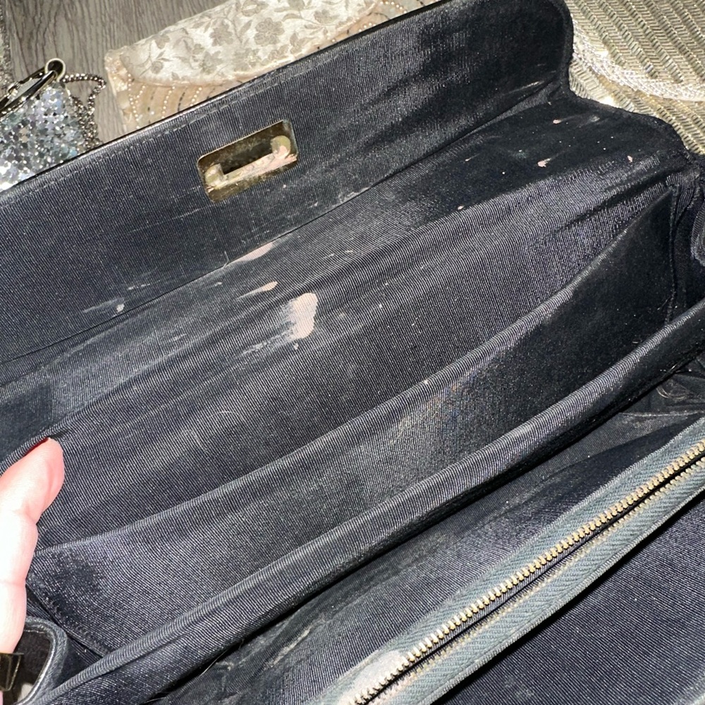 Vtg Lot 15 La Regale More Beaded Sequin Mesh Leather Evening Clutch Bag Purses - Picture 12 of 15